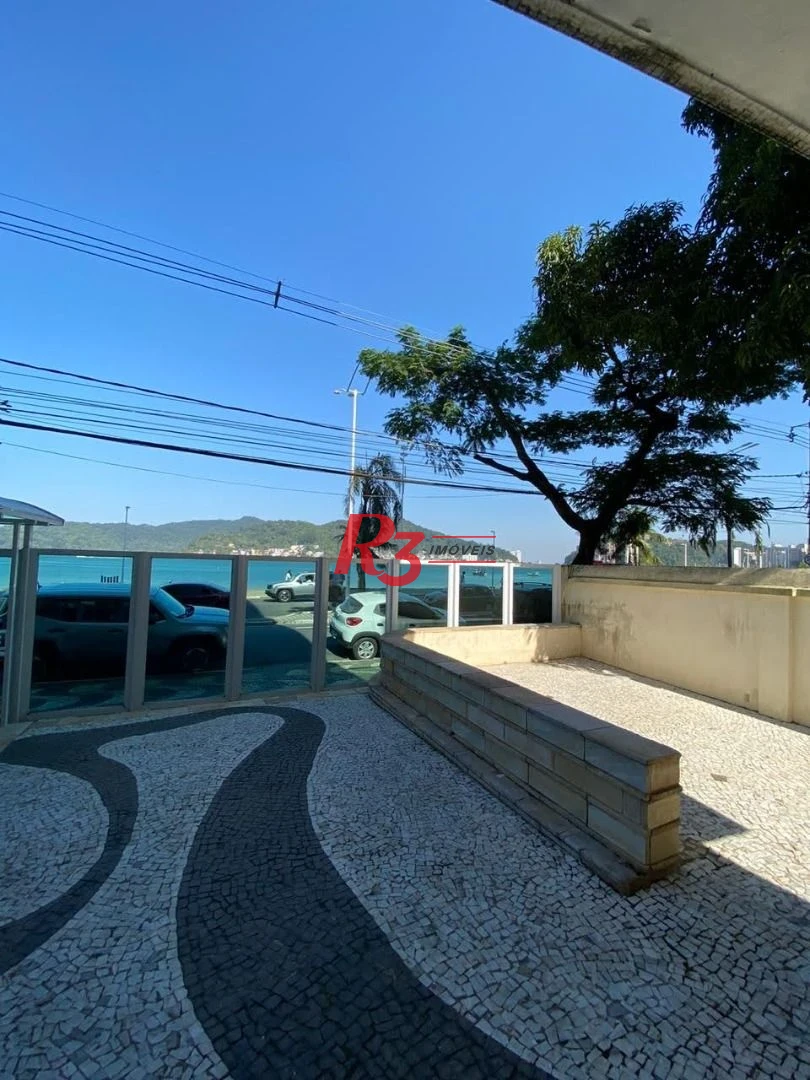 Apartamento á venda 1 dormitório Prédio Frente Mar 64m²  Praia do Gonzaguinha.