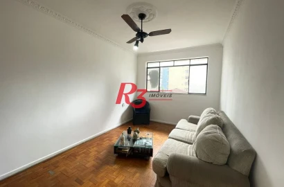 Apartamento à venda, 80 m² por R$ 550.000,00 - Gonzaga - Santos/SP
