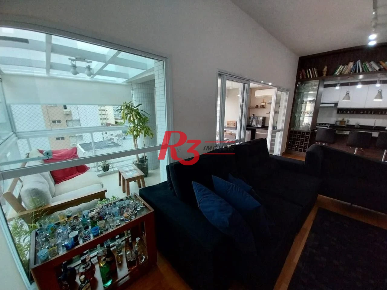 Apartamento Duplex com 2 suítes à venda, 121 m² por R$ 1.490.000 - Gonzaga - Santos/SP