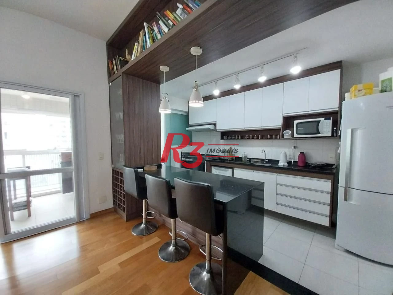 Apartamento Duplex com 2 suítes à venda, 121 m² por R$ 1.490.000 - Gonzaga - Santos/SP