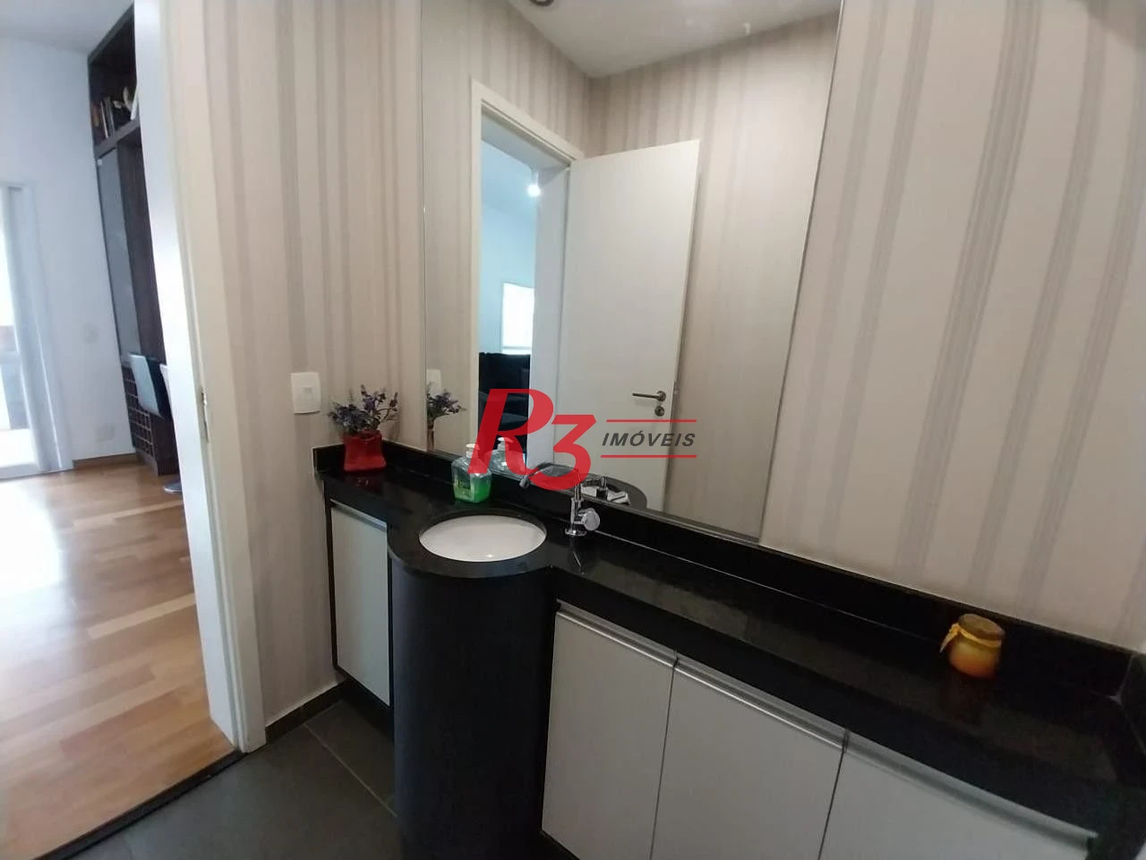 Apartamento Duplex com 2 suítes à venda, 121 m² por R$ 1.490.000 - Gonzaga - Santos/SP