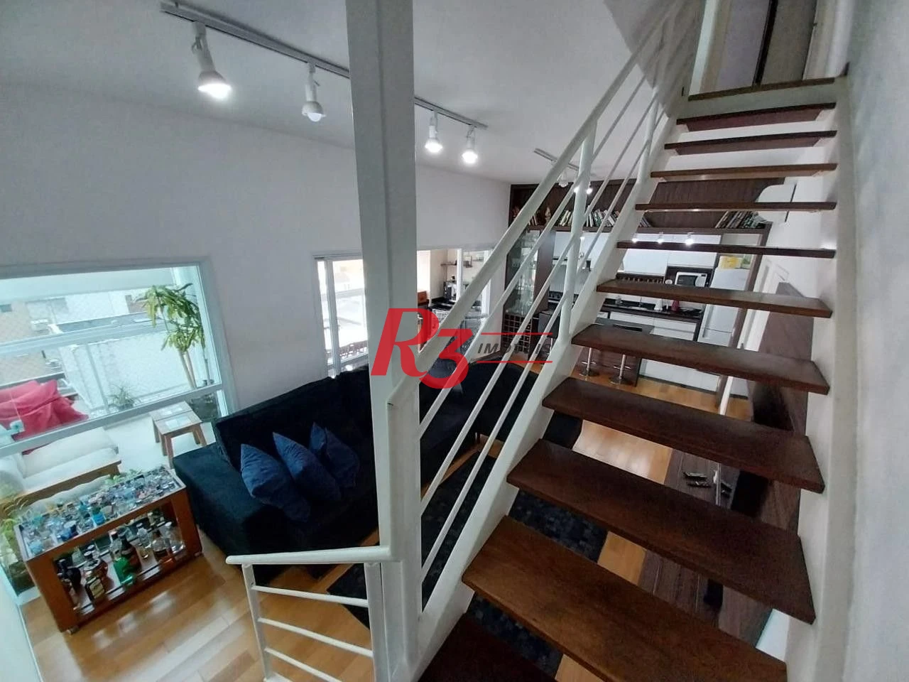 Apartamento Duplex com 2 suítes à venda, 121 m² por R$ 1.490.000 - Gonzaga - Santos/SP