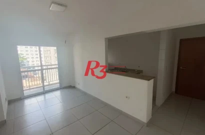 Apartamento com 1 dormitório à venda, 41 m² , José Menino - Santos/SP