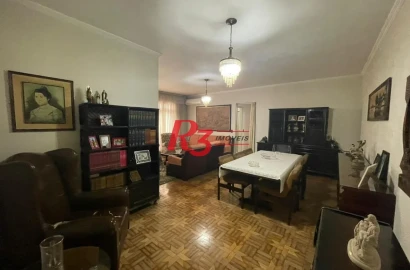 Apartamento com 2 dormitórios à venda, 100 m² por R$ 590.000,00 - Embaré - Santos/SP