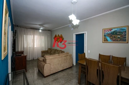 Apartamento à venda, 179 m² por R$ 710.000,00 - Embaré - Santos/SP