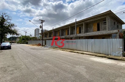 Sobrado à venda, 86 m² por R$ 683.000,00 - Parque da Montanha - Santos/SP
