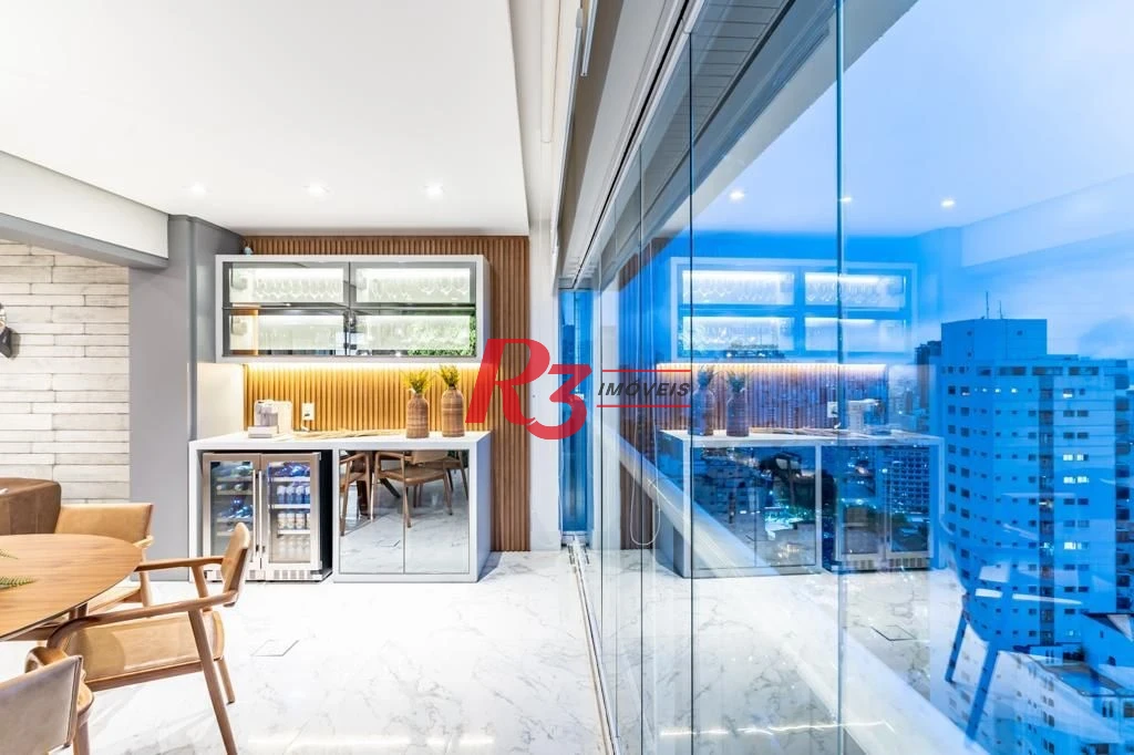Apartamento à venda, 145 m² por R$ 3.500.000,00 - Boqueirão - Santos/SP
