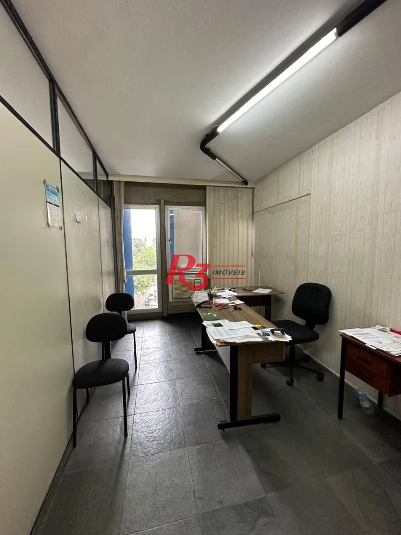 Sala, 110 m² - venda por R$ 250.000,00 ou aluguel por R$ 2.500,00/mês - Centro - Santos/SP