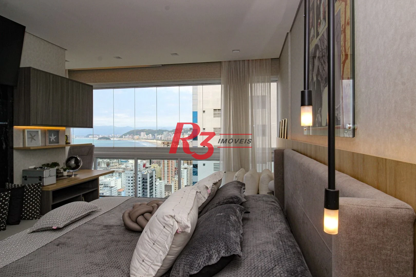 Apartamento à venda, 91 m² por R$ 2.650.000,00 - Aparecida - Santos/SP