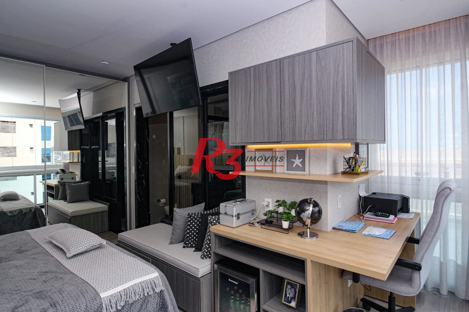 Apartamento à venda, 91 m² por R$ 2.650.000,00 - Aparecida - Santos/SP