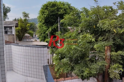 Casa com 2 dormitórios à venda, 74 m² por R$ 450.000,00 - Santa Maria - Santos/SP