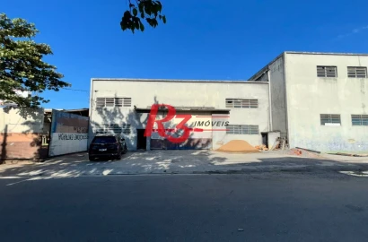 Galpão, 1089 m² - venda por R$ 6.500.000,00 ou aluguel por R$ 30.000,00/mês - Chico de Paula - Santos/SP