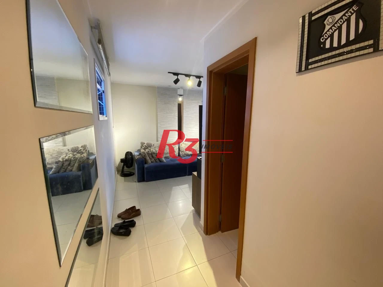 Apartamento Duplex com 3 dormitórios à venda, 125 m² por R$ 2.100.000,00 - Pompéia - Santos/SP