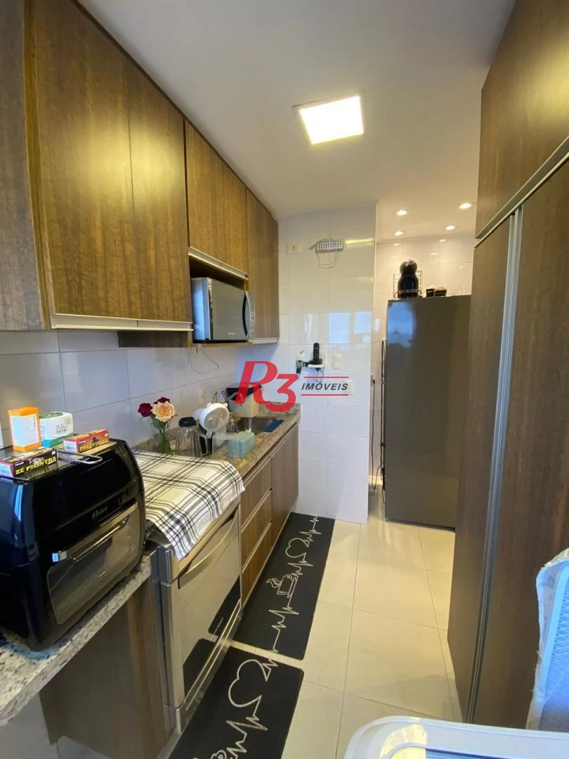 Apartamento Duplex com 3 dormitórios à venda, 125 m² por R$ 2.100.000,00 - Pompéia - Santos/SP