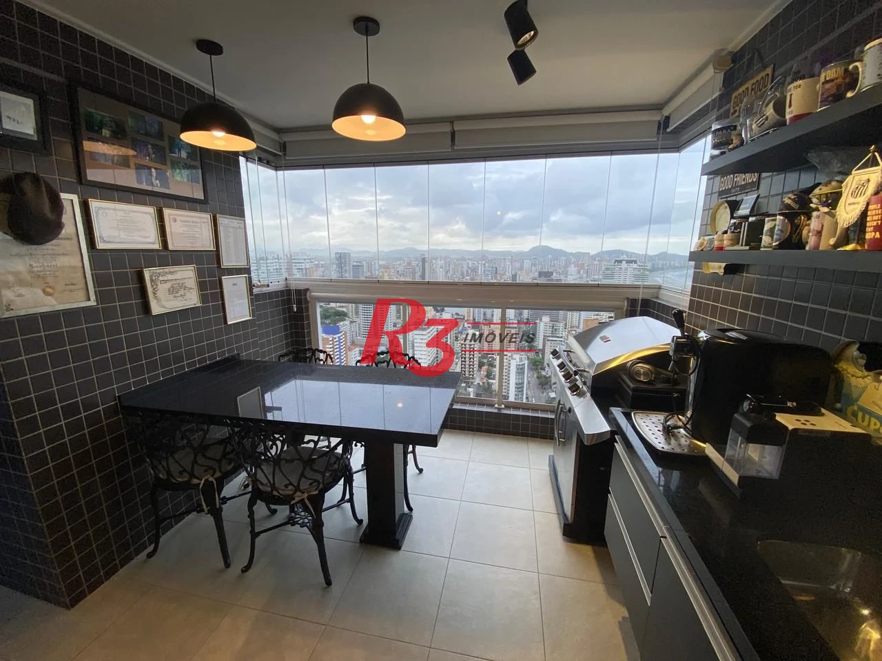 Apartamento Duplex com 3 dormitórios à venda, 125 m² por R$ 2.100.000,00 - Pompéia - Santos/SP