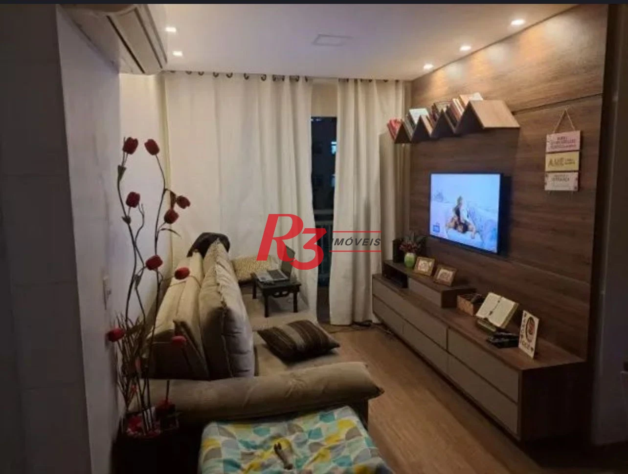 Apartamento à venda, 57 m² por R$ 330.000,00 - Morro Nova Cintra - Santos/SP