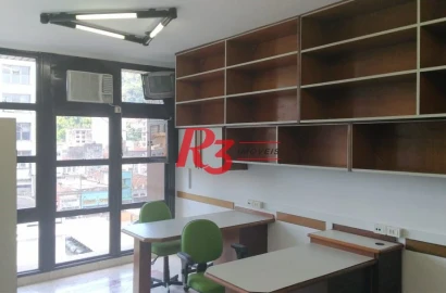 Conjunto, 42 m² - venda por R$ 320.000,00 ou aluguel por R$ 2.500,00/mês - Vila Belmiro - Santos/SP