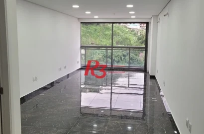 Sala à venda, 42 m² por R$ 250.000,00 - Valongo - Santos/SP