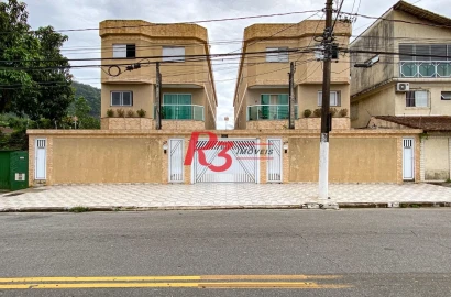 Casa à venda, 87 m² por R$ 458.000,00 - Vila São Jorge - Santos/SP