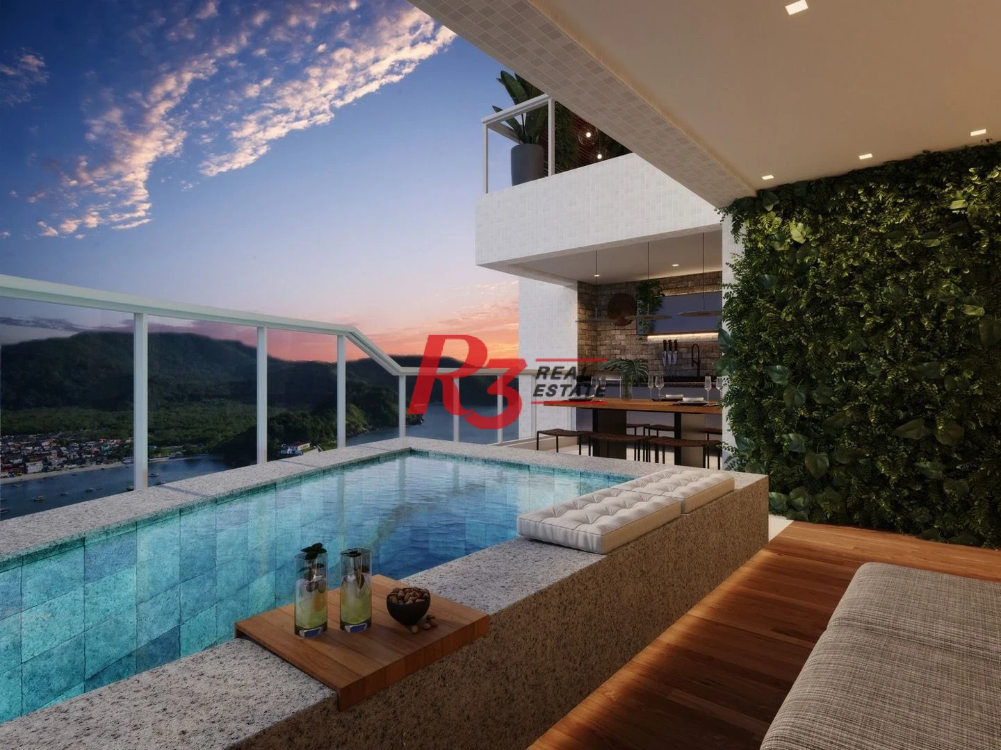 Cobertura à venda, 214 m² por R$ 4.990.000,00 - Ponta da Praia - Santos/SP