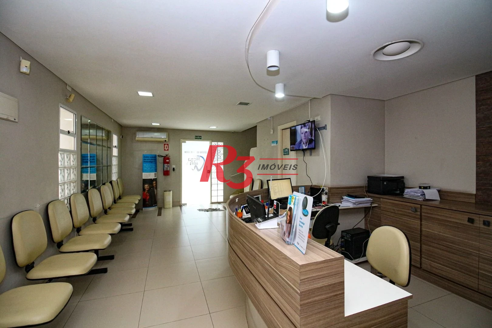 Sala para alugar, 18 m² por R$ 2.500,00/mês - Campo Grande - Santos/SP