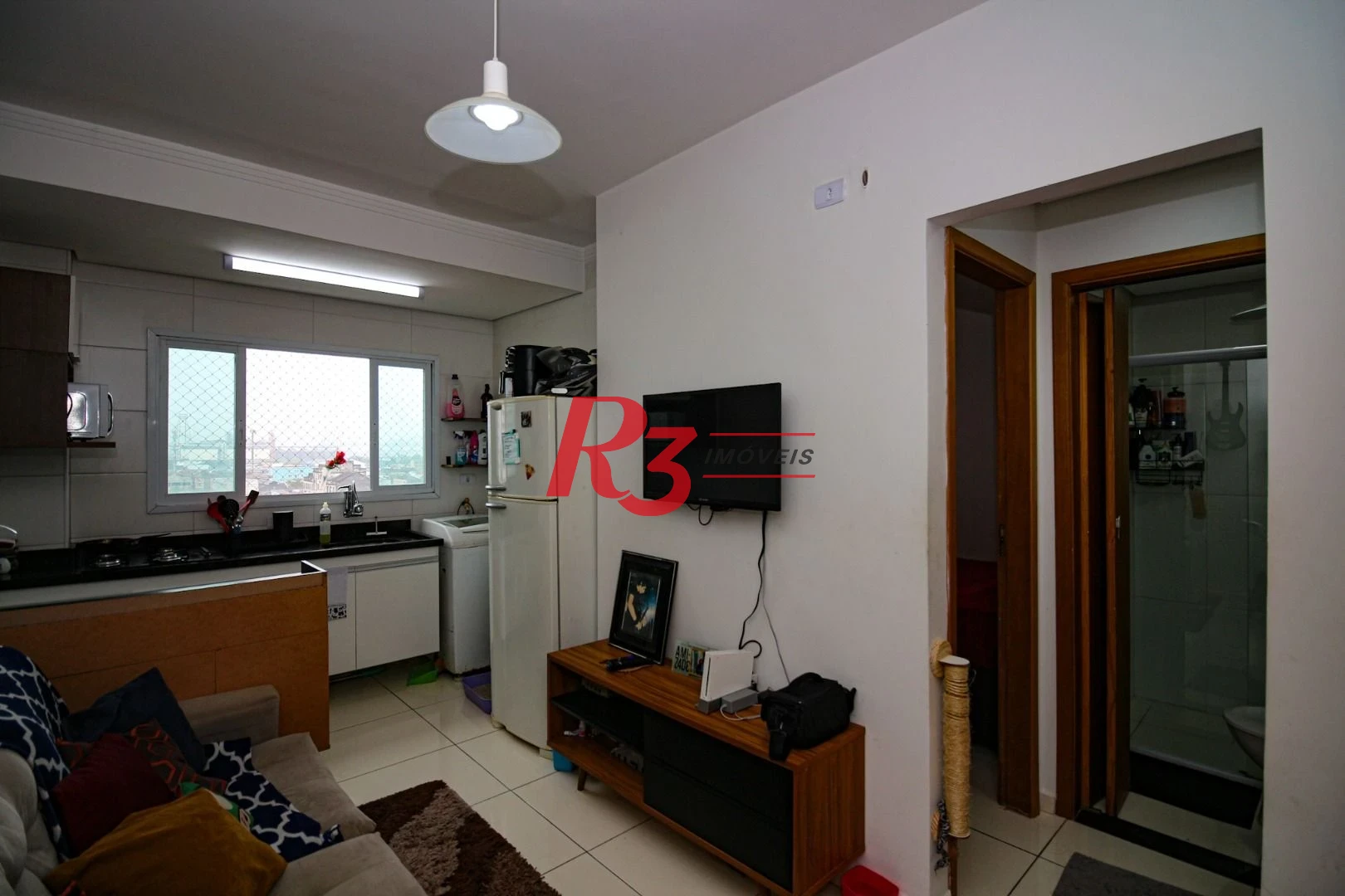 Apartamento à venda, 27 m² por R$ 310.000,00 - Macuco - Santos/SP