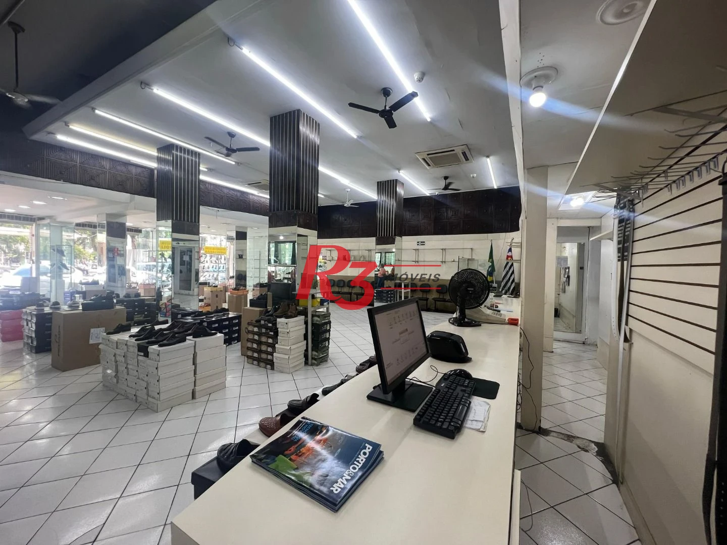 Loja para alugar, 260 m² por R$ 17.000,00/mês - Centro - Santos/SP