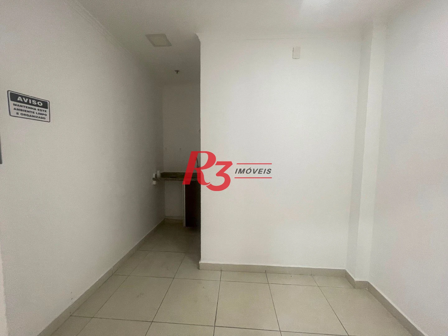Sala para alugar, 55 m² por R$ 2.500,00/mês - Centro - Santos/SP