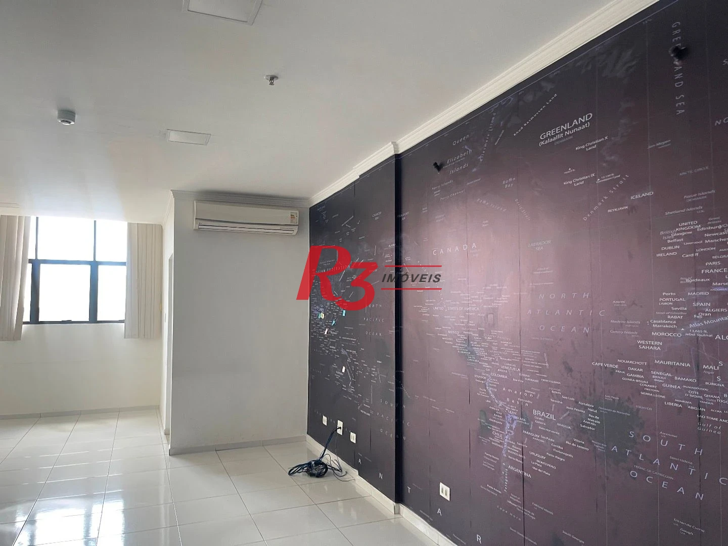Sala para alugar, 55 m² por R$ 2.500,00/mês - Centro - Santos/SP