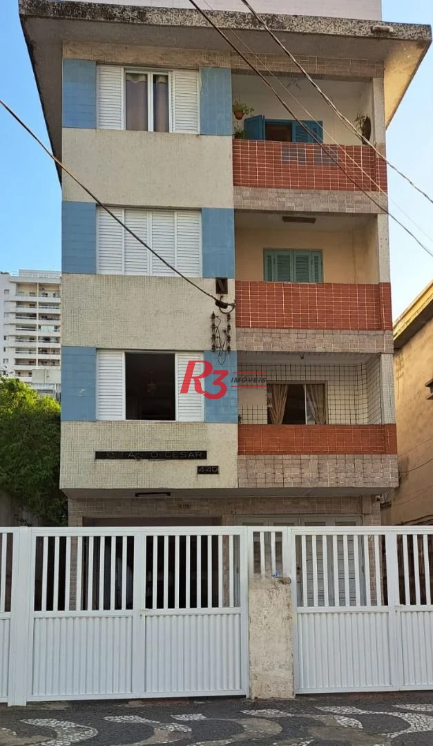 Apartamento com 2 dormitórios à venda, 55 m² por R$ 250.000 - Centro - São Vicente/SP 1 vaga demarcada
