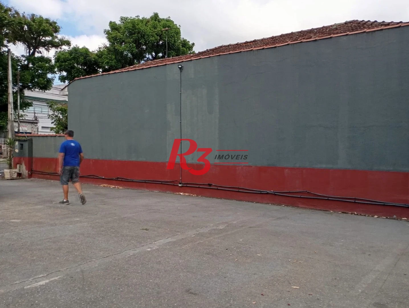 Terreno para alugar, 480 m² por R$ 8.000,00/mês - Aparecida - Santos/SP