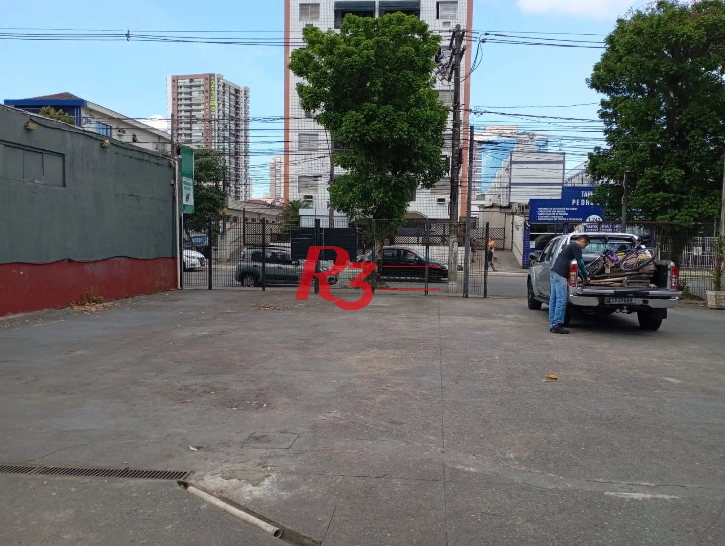 Terreno para alugar, 480 m² por R$ 8.000,00/mês - Aparecida - Santos/SP