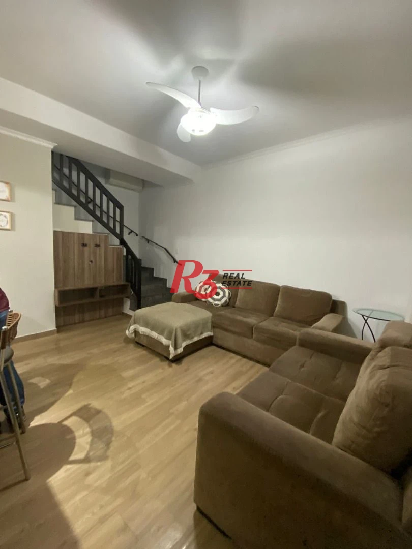 Casa com 3 dormitórios à venda, 84 m² por R$ 390.000 - Vila Melo - São Vicente/SP