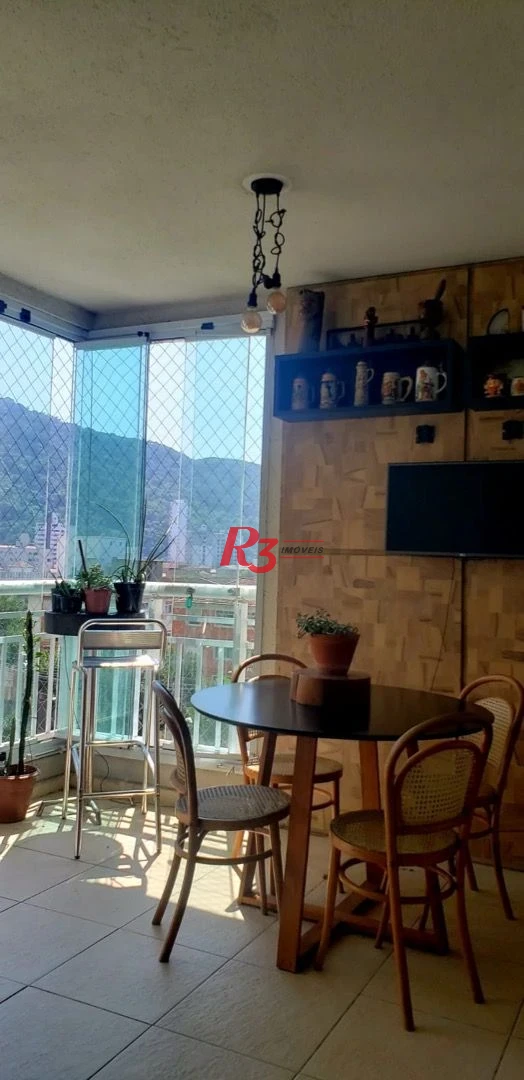 Apartamento à venda, 150 m² por R$ 1.250.000,00 - Marapé - Santos/SP