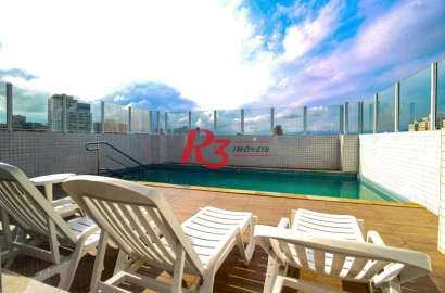 APARTAMENTO 2 QUARTOS PONTA DA PRAIA SANTOS