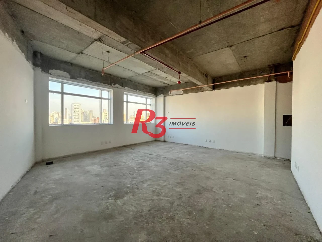 Sala para alugar, 48 m² por R$ 3.202,00/mês - Vila Matias - Santos/SP