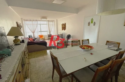 Apartamento com 3 dormitórios à venda, 201 m² por R$ 1.500.000,00 - Pompéia - Santos/SP