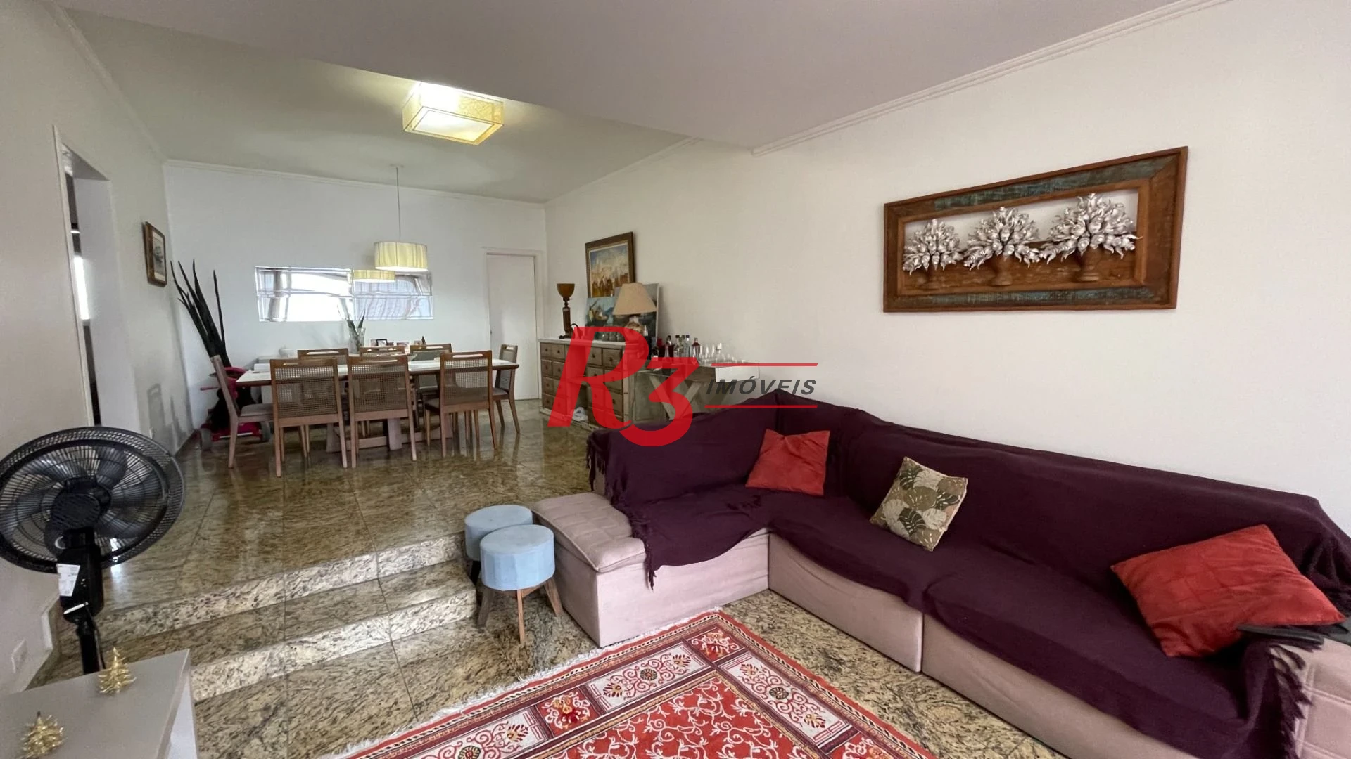 Apartamento com 3 dormitórios à venda, 201 m² por R$ 1.500.000,00 - Pompéia - Santos/SP