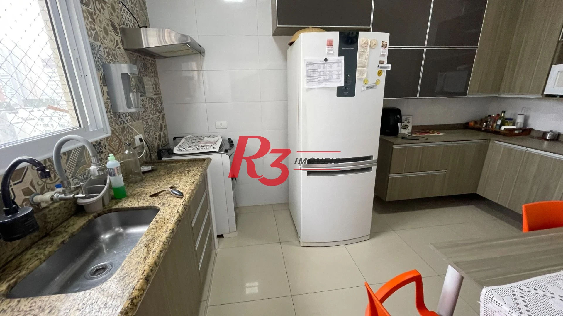 Apartamento com 3 dormitórios à venda, 201 m² por R$ 1.500.000,00 - Pompéia - Santos/SP