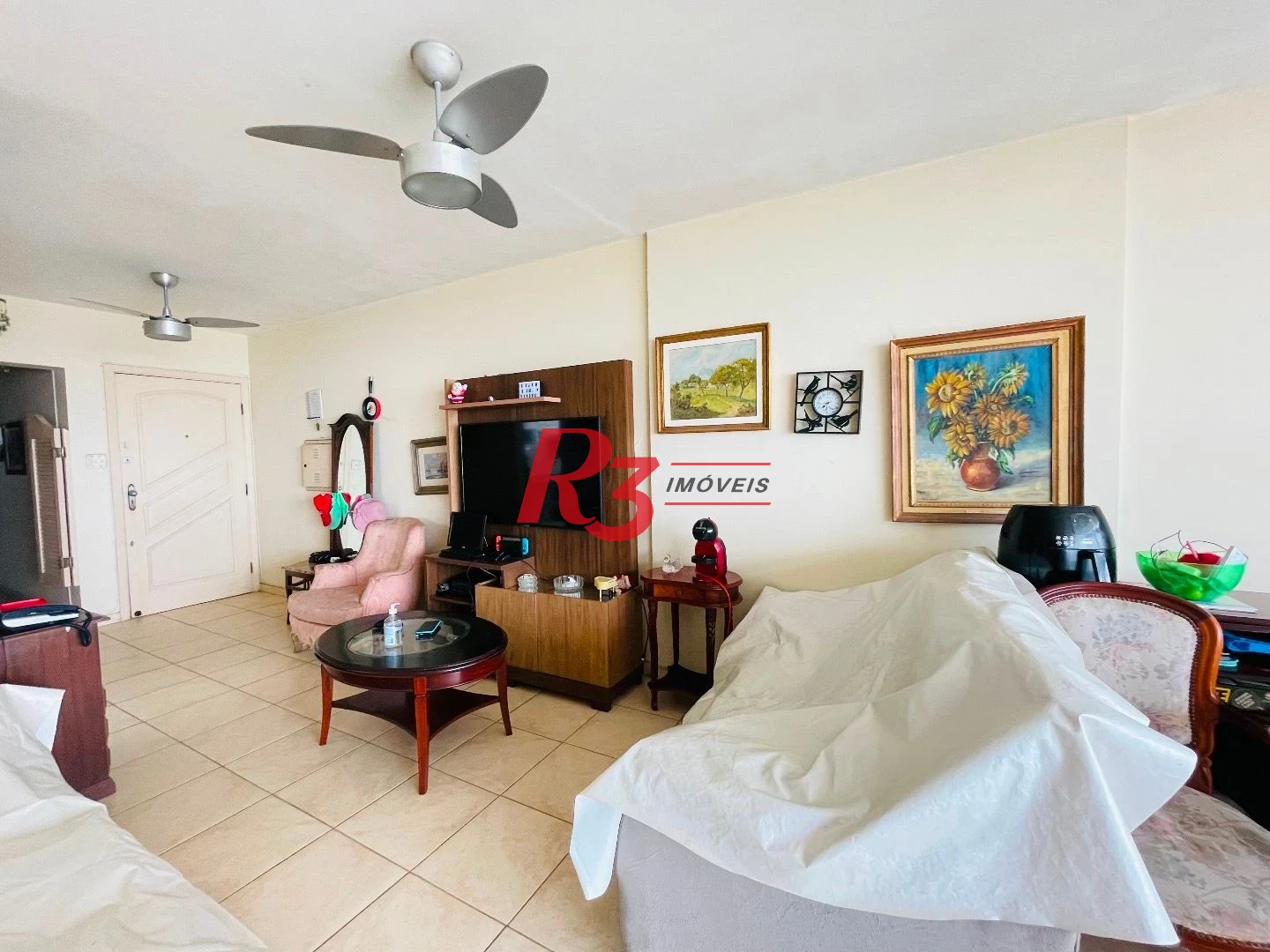 Apartamento com 3 dormitórios à venda, 137 m² por R$ 1.225.000,00 - Gonzaga - Santos/SP