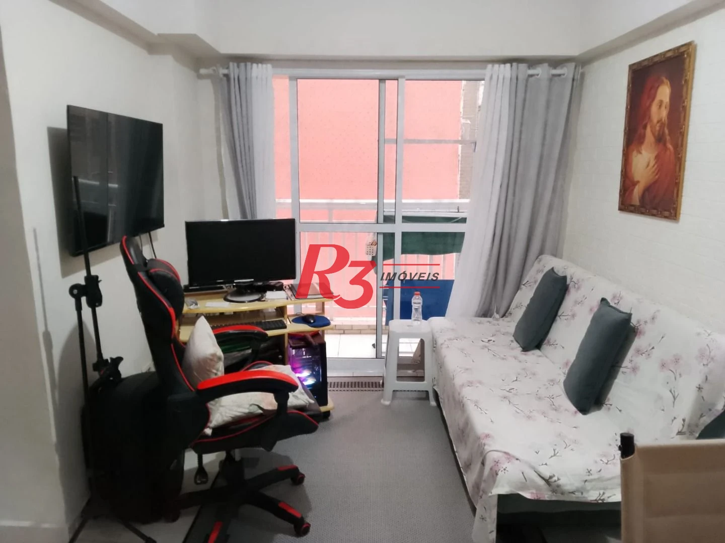 Apartamento à venda, 43 m² por R$ 335.000,00 - José Menino - Santos/SP