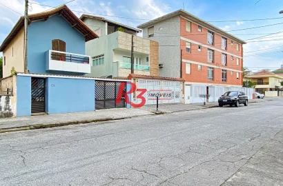 Sobrado com 3 dormitórios à venda, 360 m² por R$ 1.000.000,00 - Estuário - Santos/SP