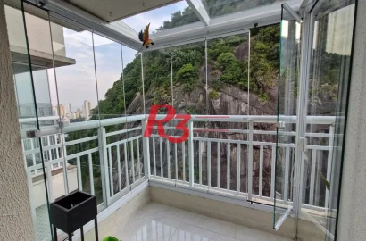 Apartamento à venda, 64 m² por R$ 596.000,00 - Marapé - Santos/SP