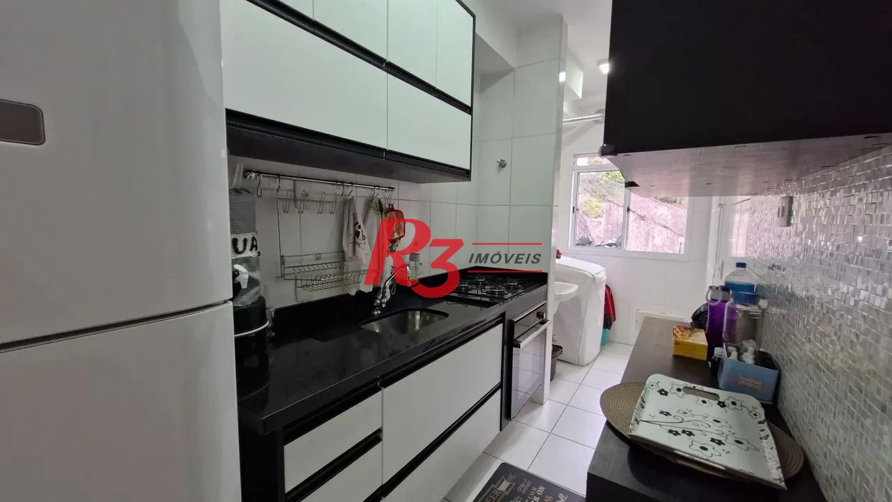 Apartamento à venda, 64 m² por R$ 596.000,00 - Marapé - Santos/SP