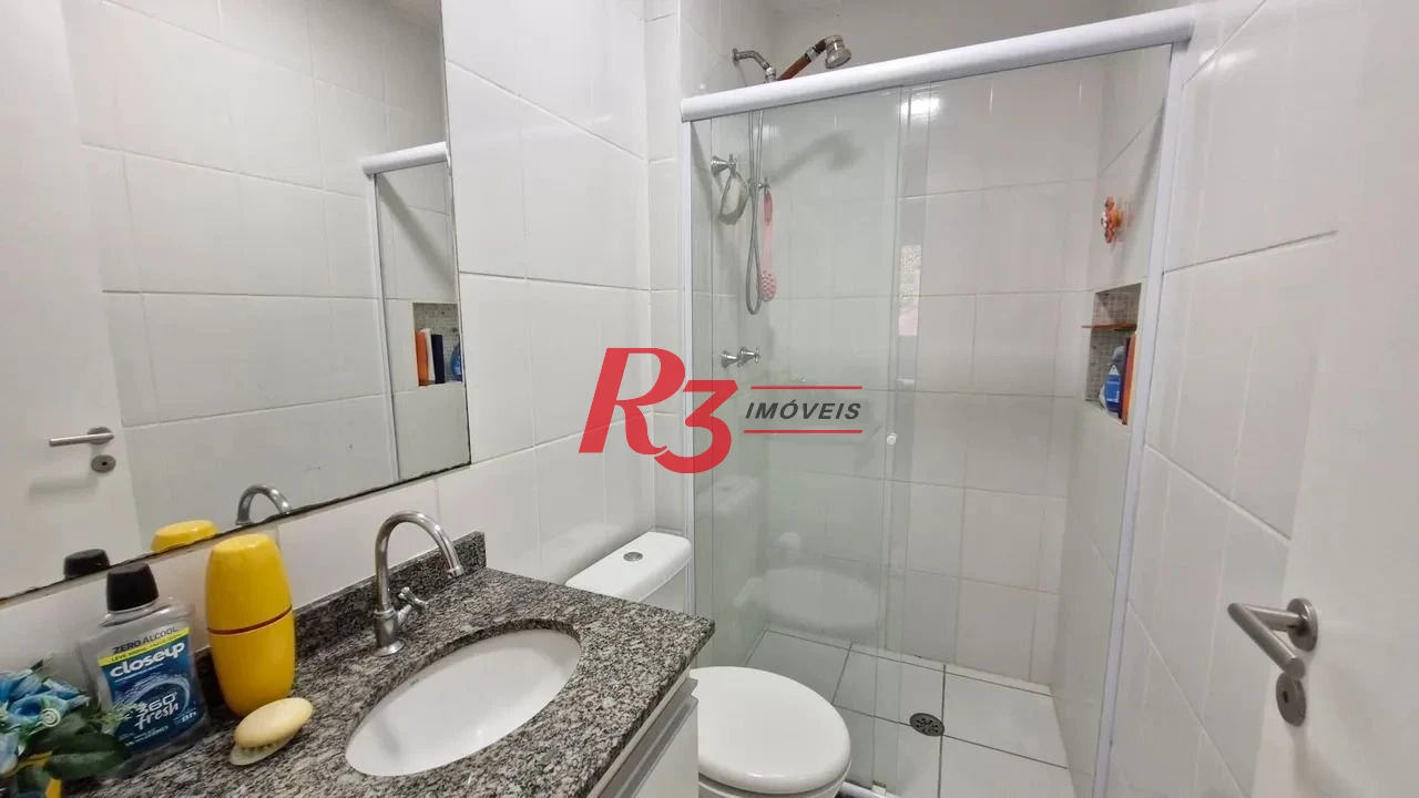 Apartamento à venda, 64 m² por R$ 596.000,00 - Marapé - Santos/SP