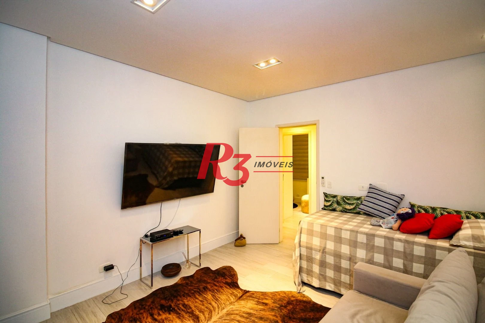 Apartamento Impecável, 3 dormitórios com suite e Lazer, 124 m² por R$ 1.300.000 - Embaré - Santos/SP