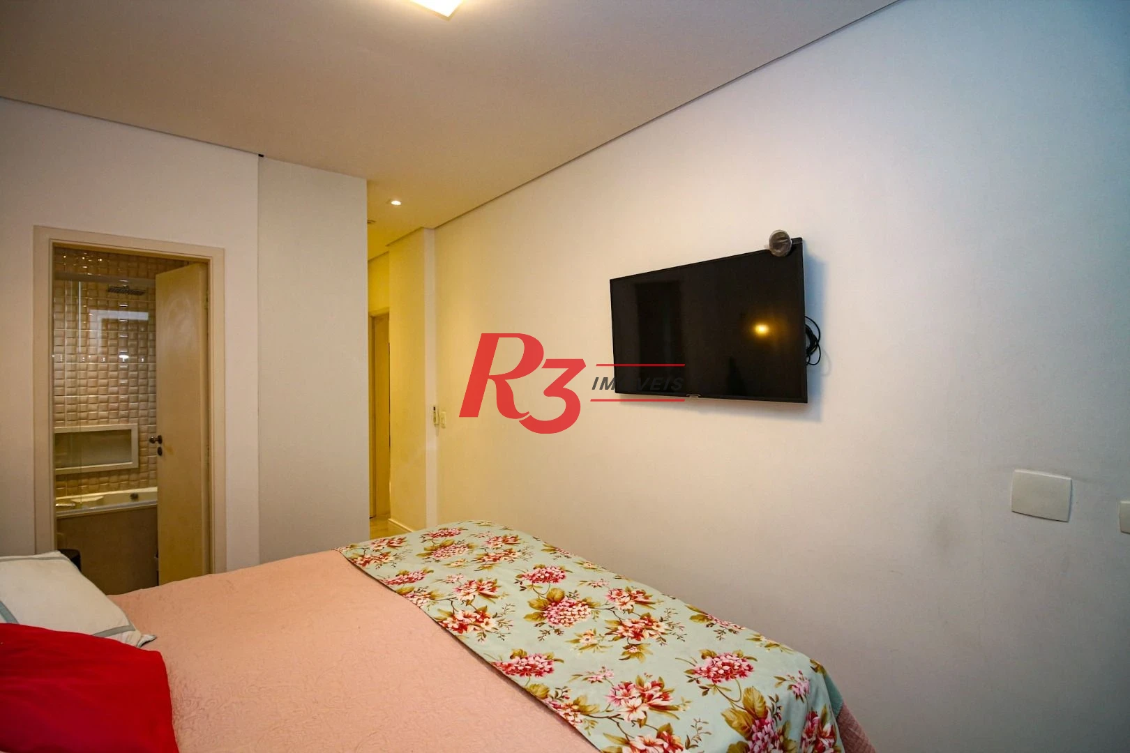 Apartamento Impecável, 3 dormitórios com suite e Lazer, 124 m² por R$ 1.300.000 - Embaré - Santos/SP