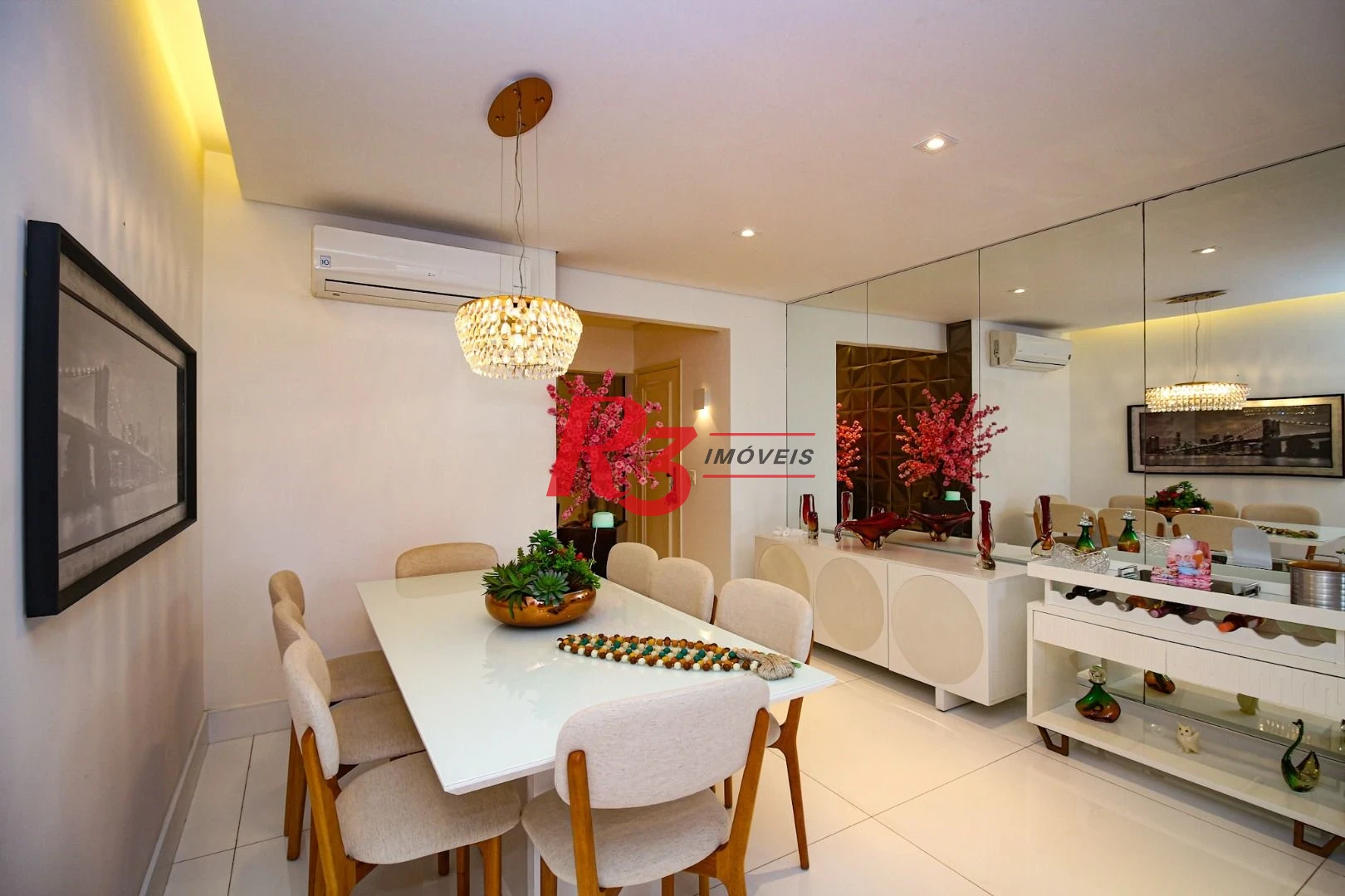 Apartamento Impecável, 3 dormitórios com suite e Lazer, 124 m² por R$ 1.300.000 - Embaré - Santos/SP