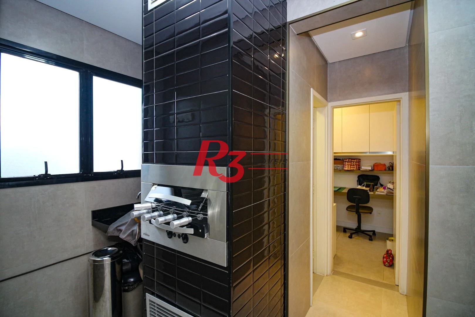 Apartamento Impecável, 3 dormitórios com suite e Lazer, 124 m² por R$ 1.300.000 - Embaré - Santos/SP