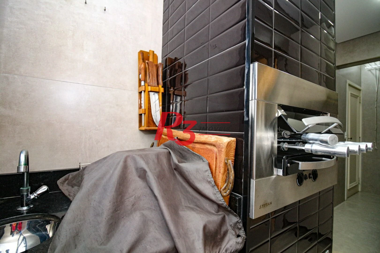 Apartamento Impecável, 3 dormitórios com suite e Lazer, 124 m² por R$ 1.300.000 - Embaré - Santos/SP